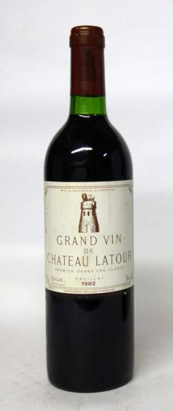 Château Latour, 1er grand cru classé, 1982, (1 bouteille)