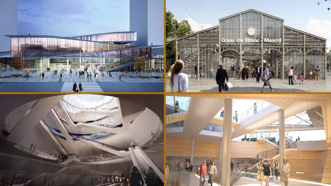 Lumineuses, boisées, tout de verre… Les premières stations du Grand Paris Express ouvriront dès 2024