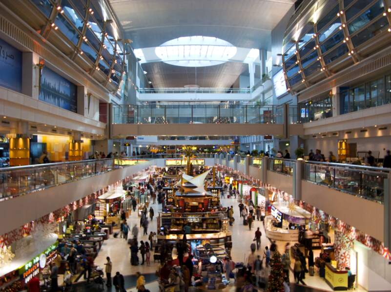 3ème : Aéroport International de Dubaï (Emirats arabes unis)