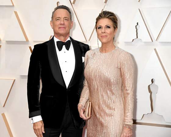 Tom Hanks et son épouse Rita Wilson 