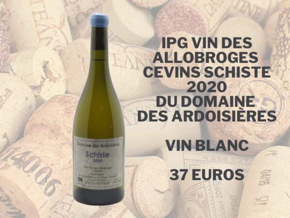 IGP Vin des Allobroges - Cevins Schiste 2020 du domaine des Ardoisières - 37 euros