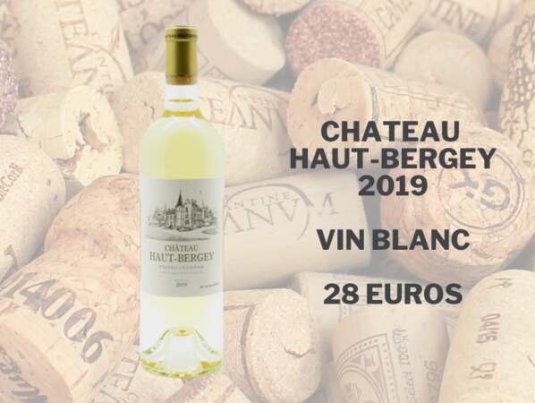 Château Haut-Bergey 2019 blanc - 28 euros