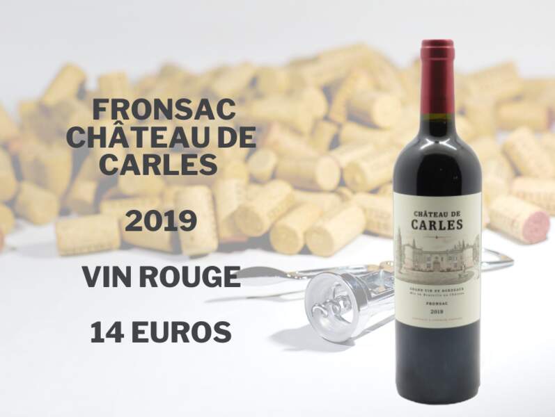 Fronsac, Château de Carles 2019 - 14 euros