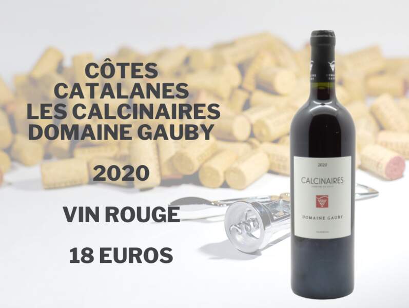 Côtes Catalanes, Les Calcinaires, Domaine Gauby 2020 - 18 euros