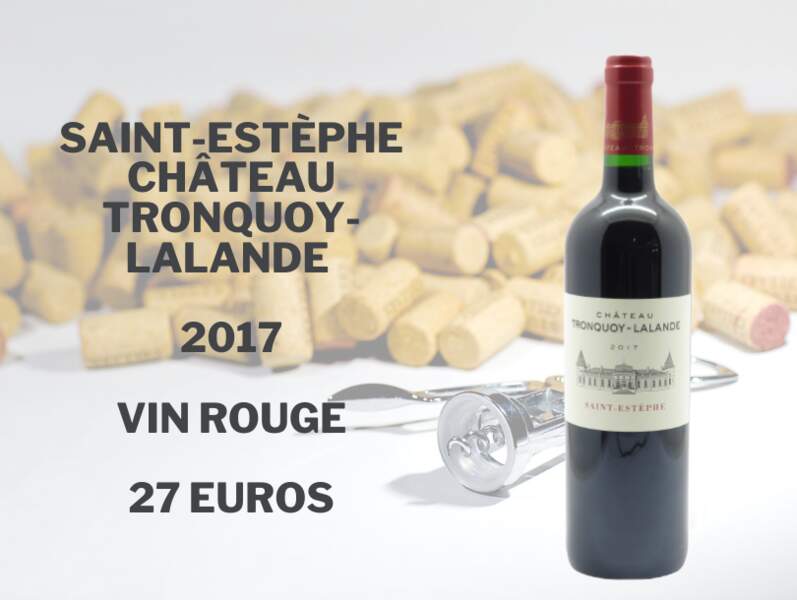 Saint-Estèphe, Château Tronquoy-Lalande 2017 - 27 euros