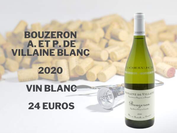 Bouzeron A. et P. De Villaine blanc 2020 - 24 euros