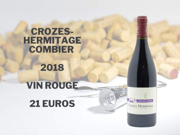 Crozes-Hermitage, Combier 2018 - 21 euros