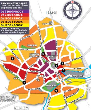 Caen : belles opportunités dans le secteur du Port, dès 3 200 euros le mètre carré
