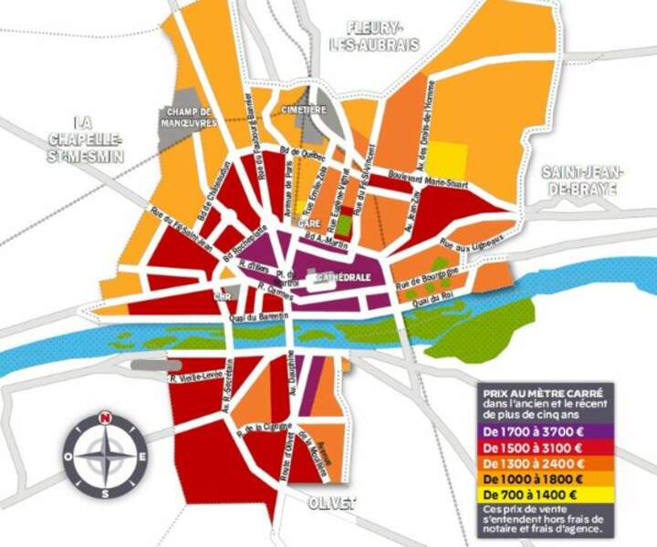 Orléans : affaires en vue à proximité des programmes neufs