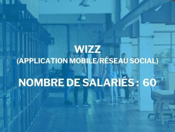 Wizz
(application mobile/réseau social)