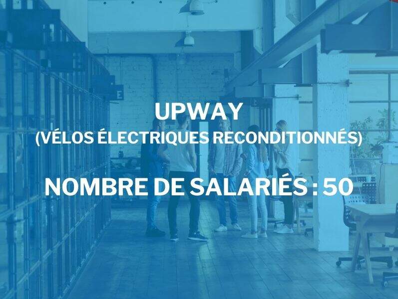 Upway
(vélos électriques reconditionnés)