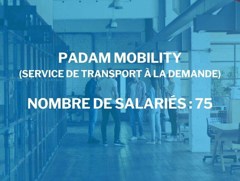 Padam Mobility
(service de transport à la demande)