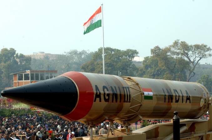 L’Inde - 160 ogives nucléaires
