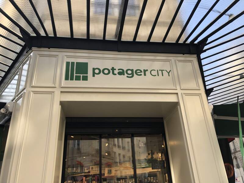 La nouvelle enseigne de Carrefour : Potager City
