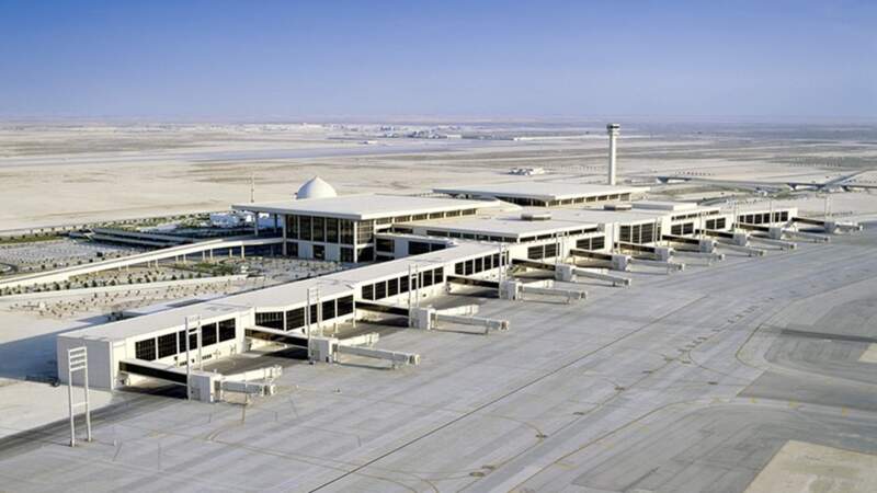 L'aéroport du roi Fahd en Arabie Saoudite
