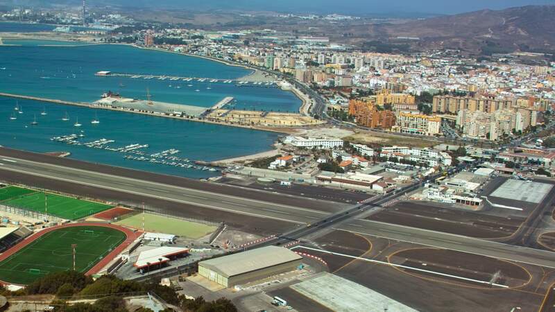 L’aéroport de Gibraltar 