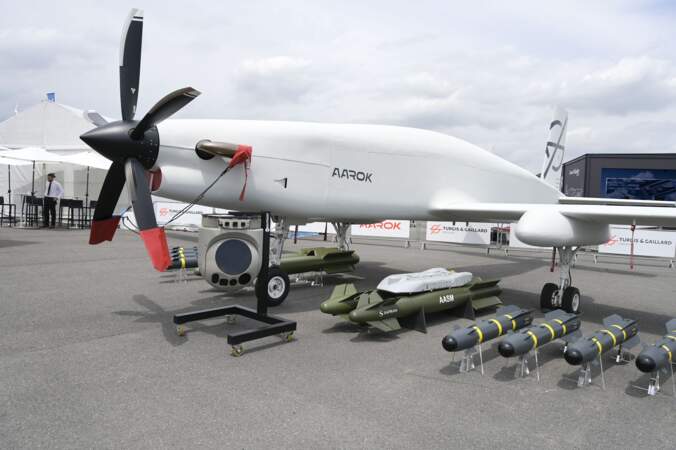 Le drone de combat Aarok