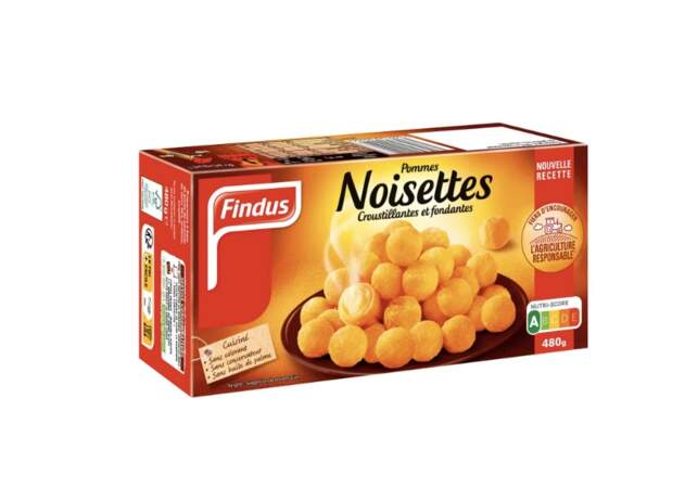Pommes noisettes Findus