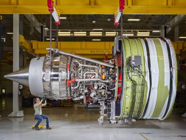 Dans les usines de General Electric où se fabriquent les moteurs d'avion