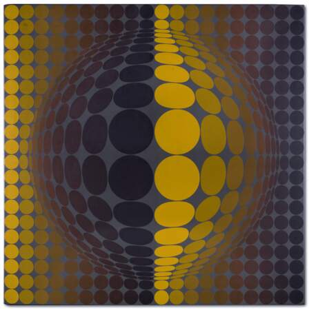 Victor Vasarely, «Re-Na »(1968-1974) : 60 000 à 80 000 euros